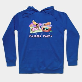 Cavalier King Charles Spaniel Pajama Party Hoodie